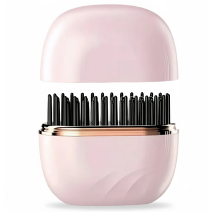 Mini Cepillo Alisador Inalámbrico 2 en 1  Portátil.